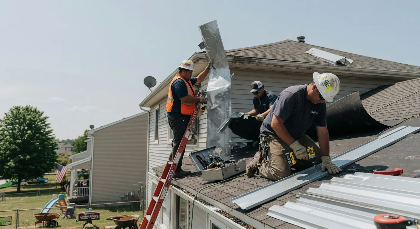 Metal Roof Repair in Eureka Springs, AR
